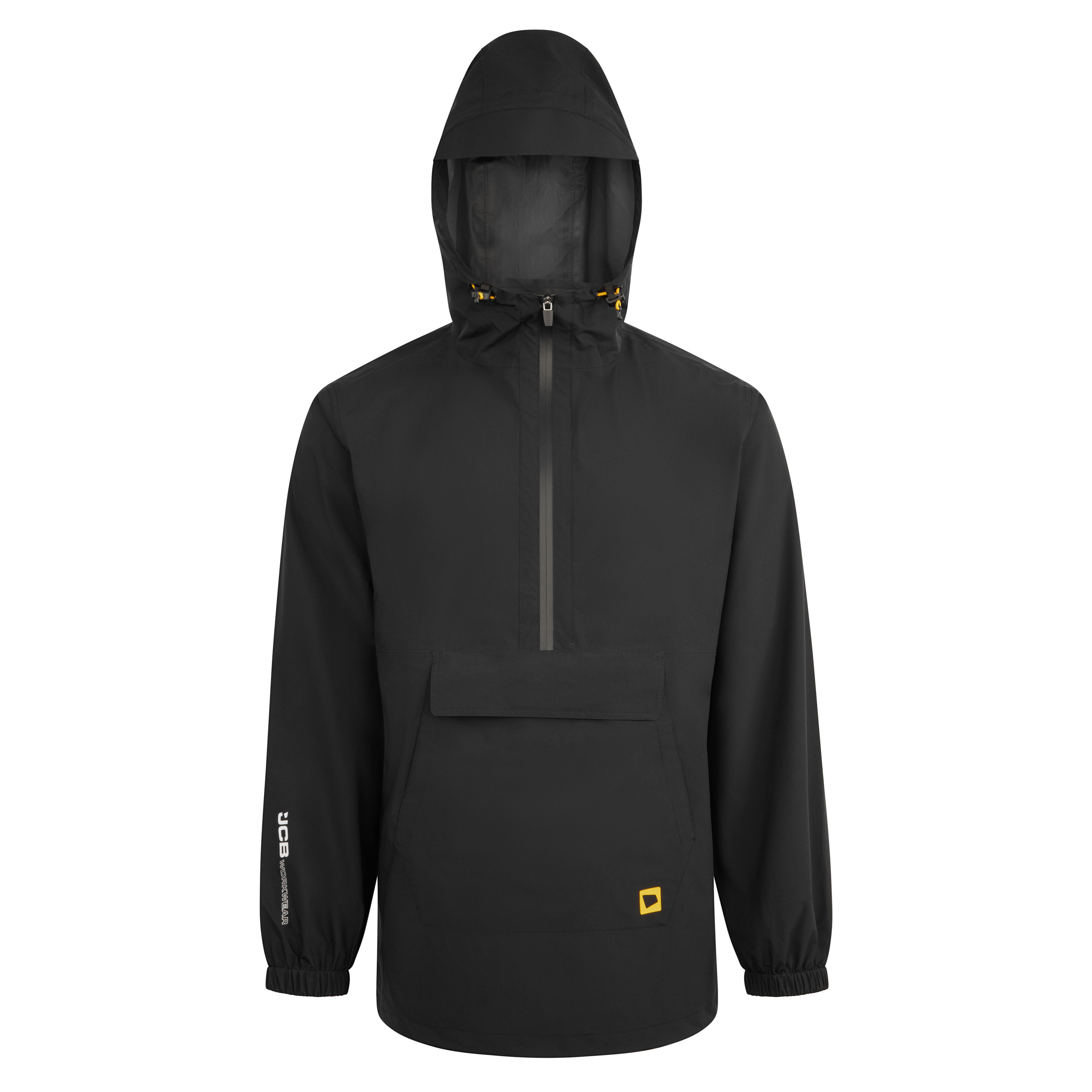 JCB Unisex Lightweight Waterproof Jacket Black