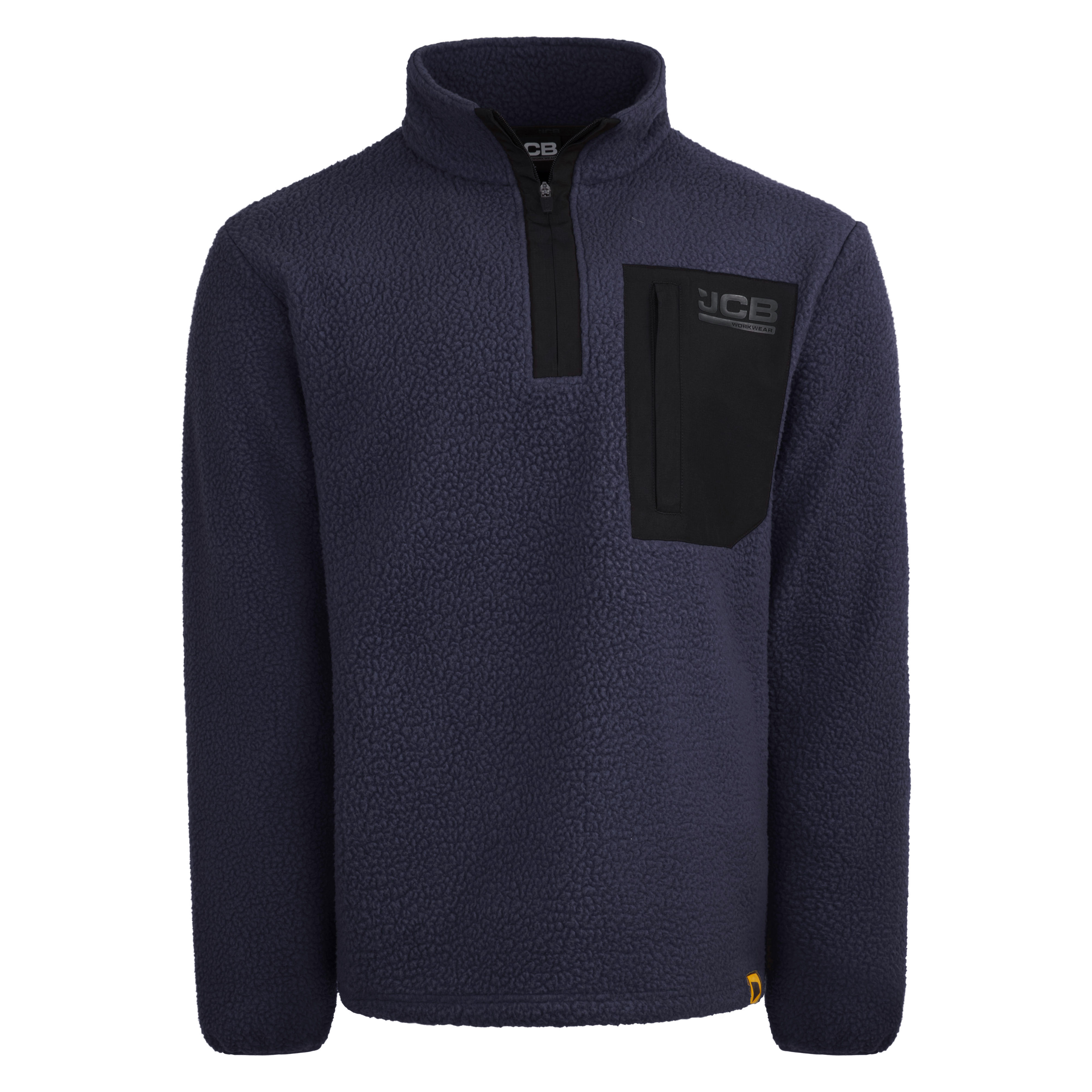 JCB Unisex Borg Fleece Navy
