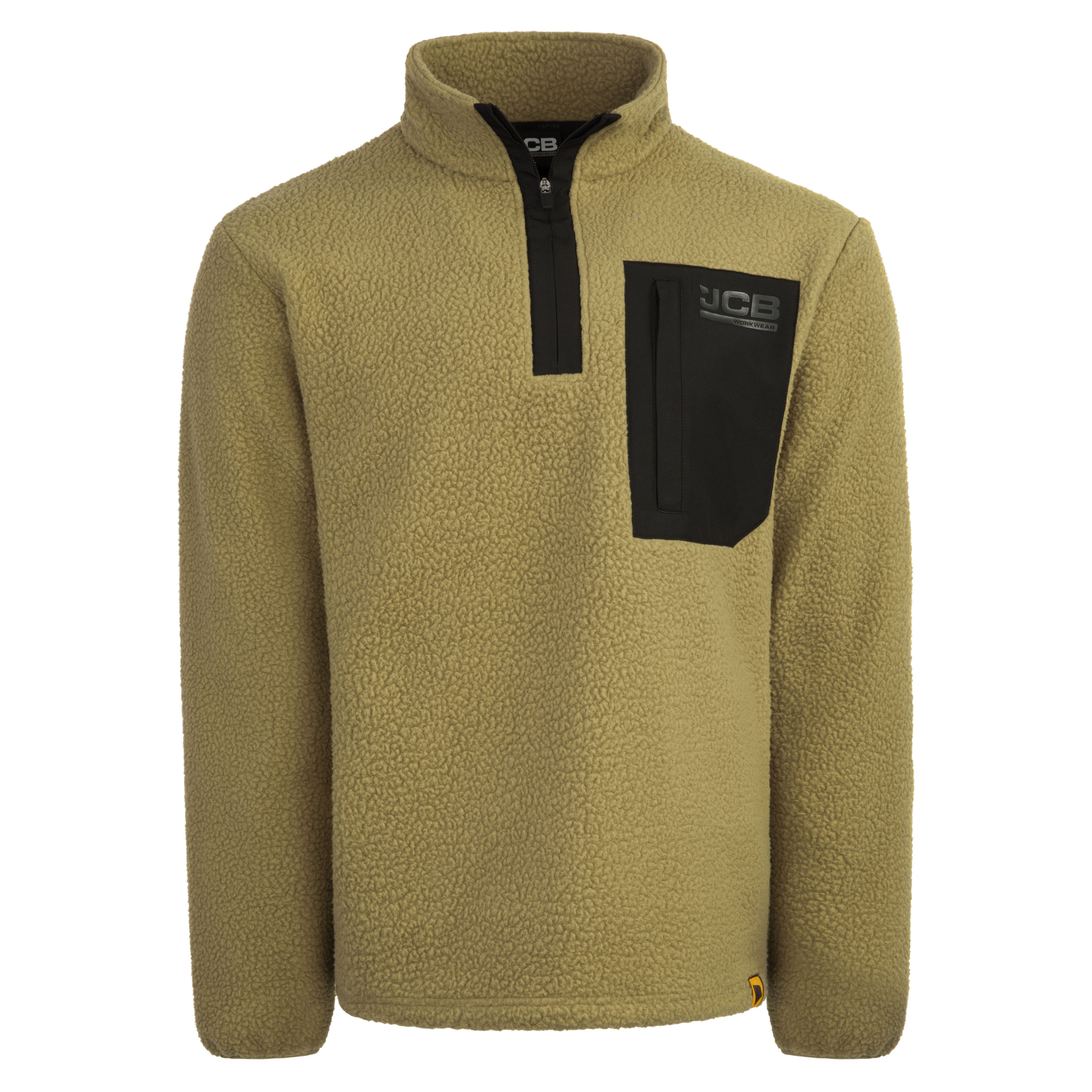 JCB Unisex Borg Fleece Olive