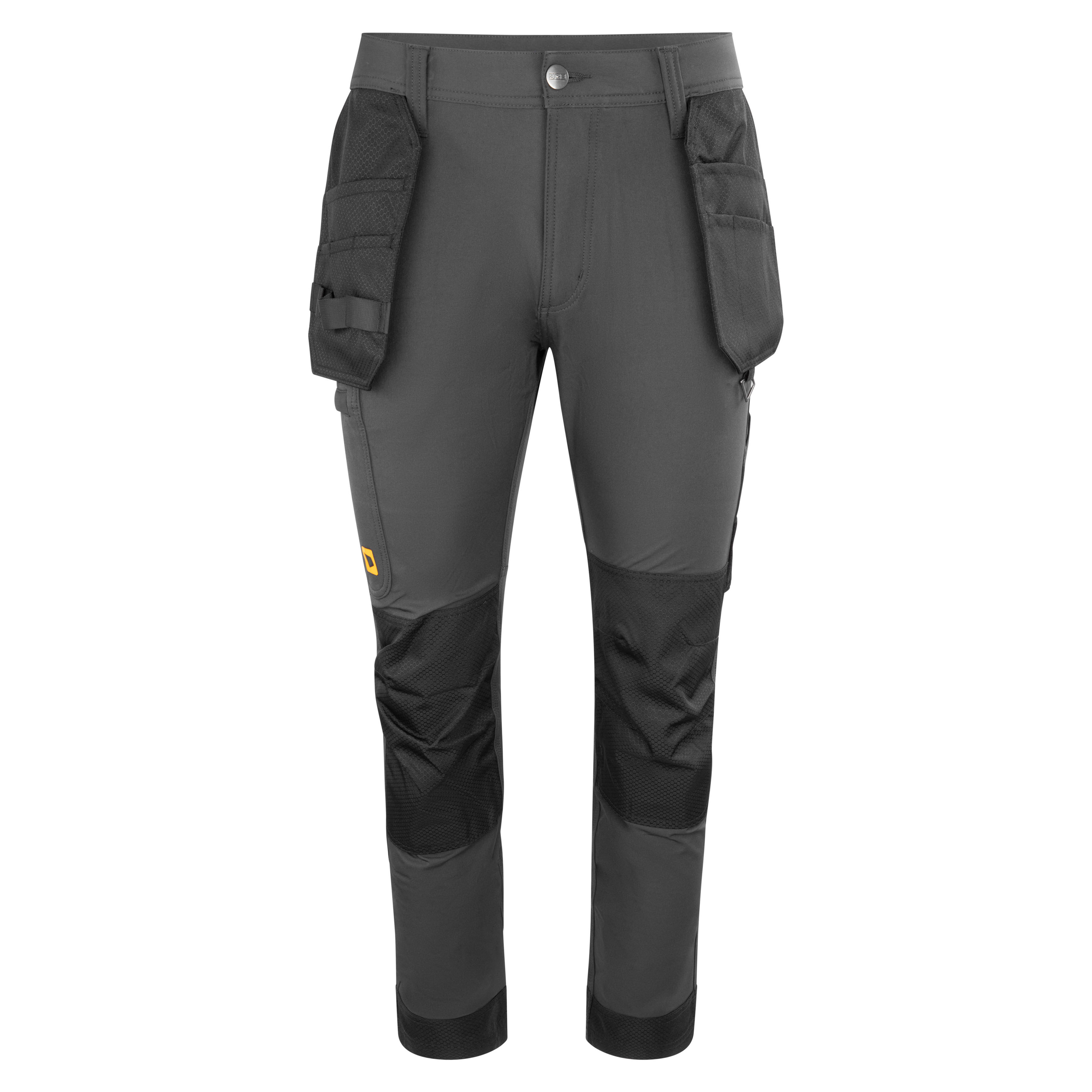 JCB Men's 4-Way Stretch Holster Pocket Trousers Dark Shadow