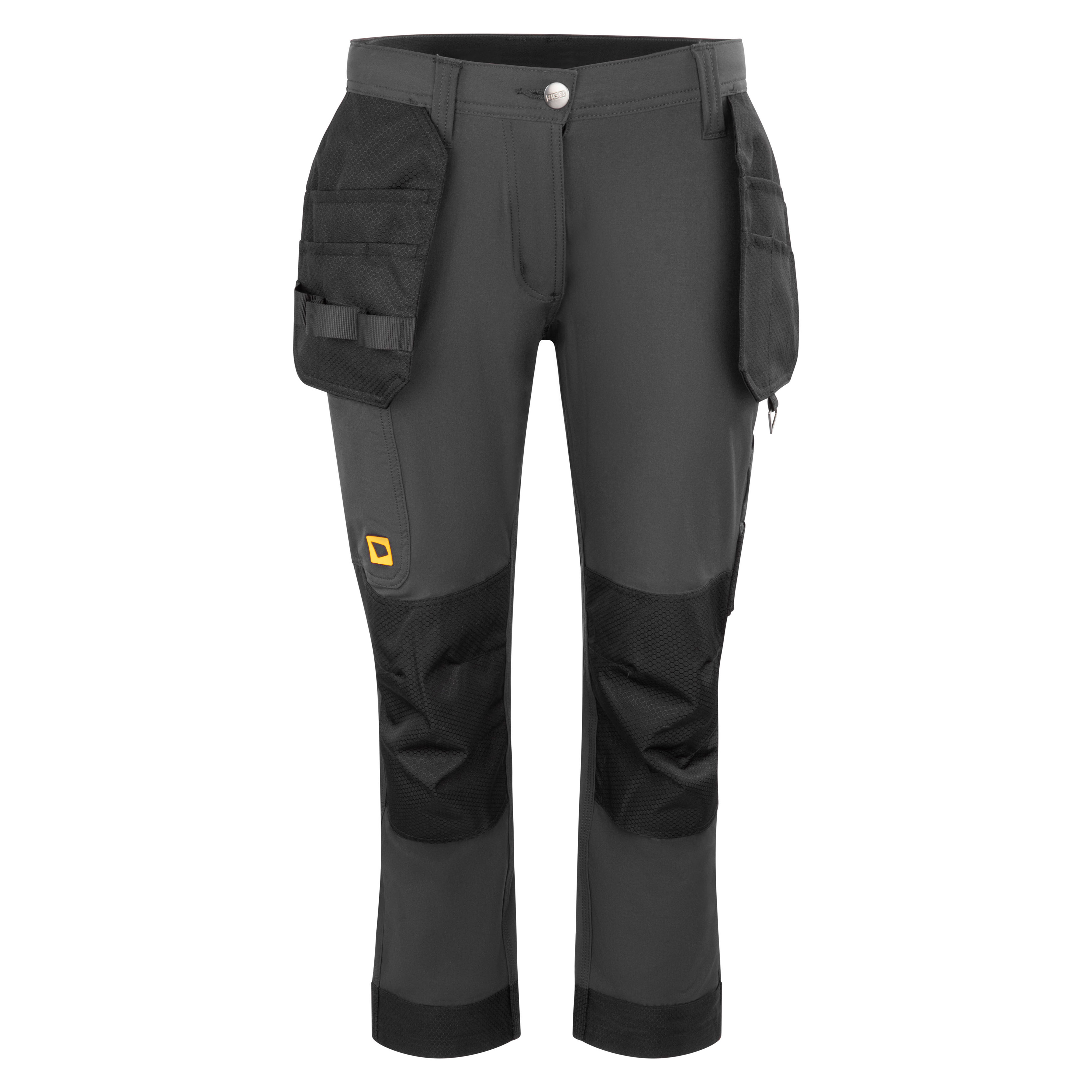 JCB Women's 4-Way Stretch Holster Pocket Trousers Dark Shadow