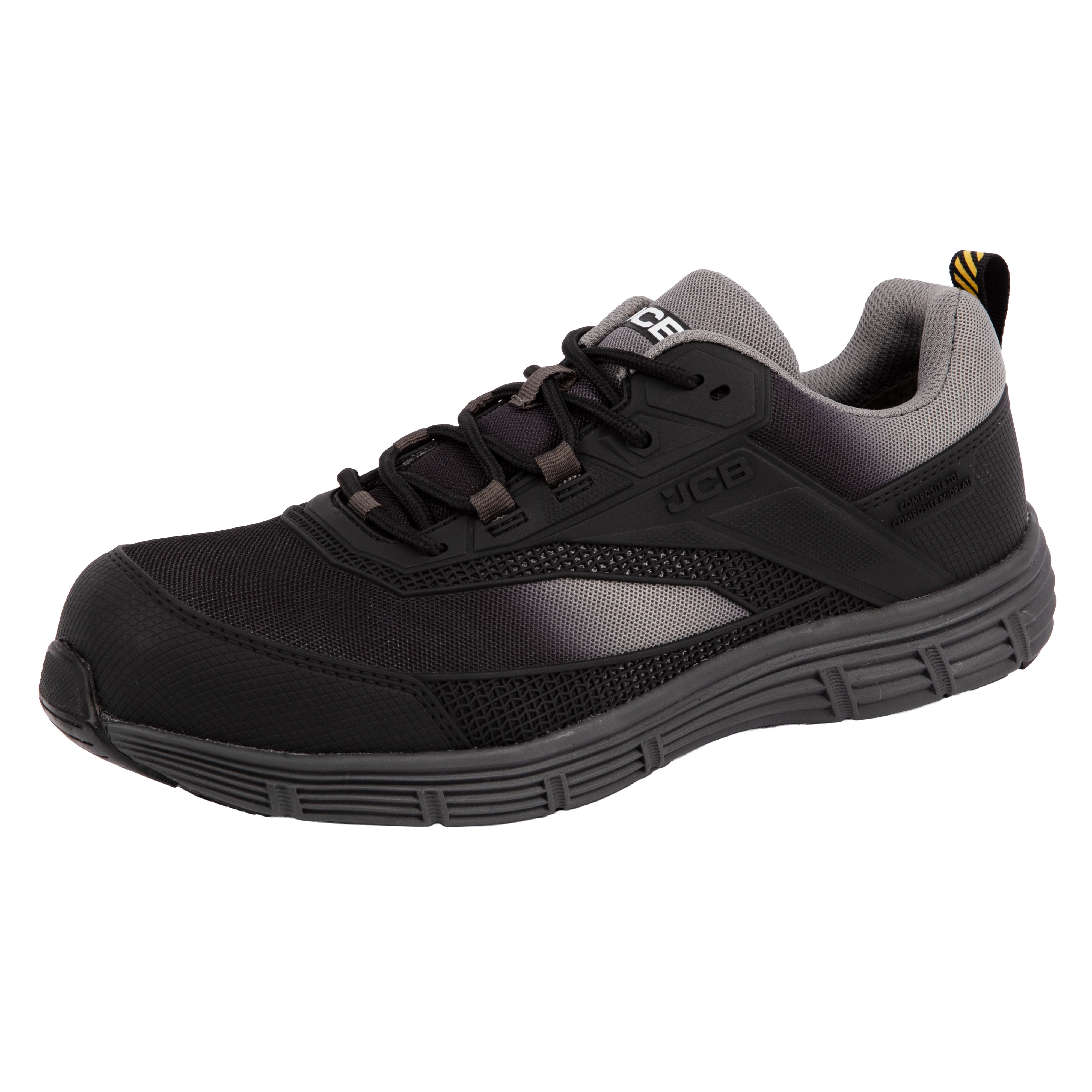 JCB Cagelow 2 Composite S1 PS Safety Trainers Grey/Black