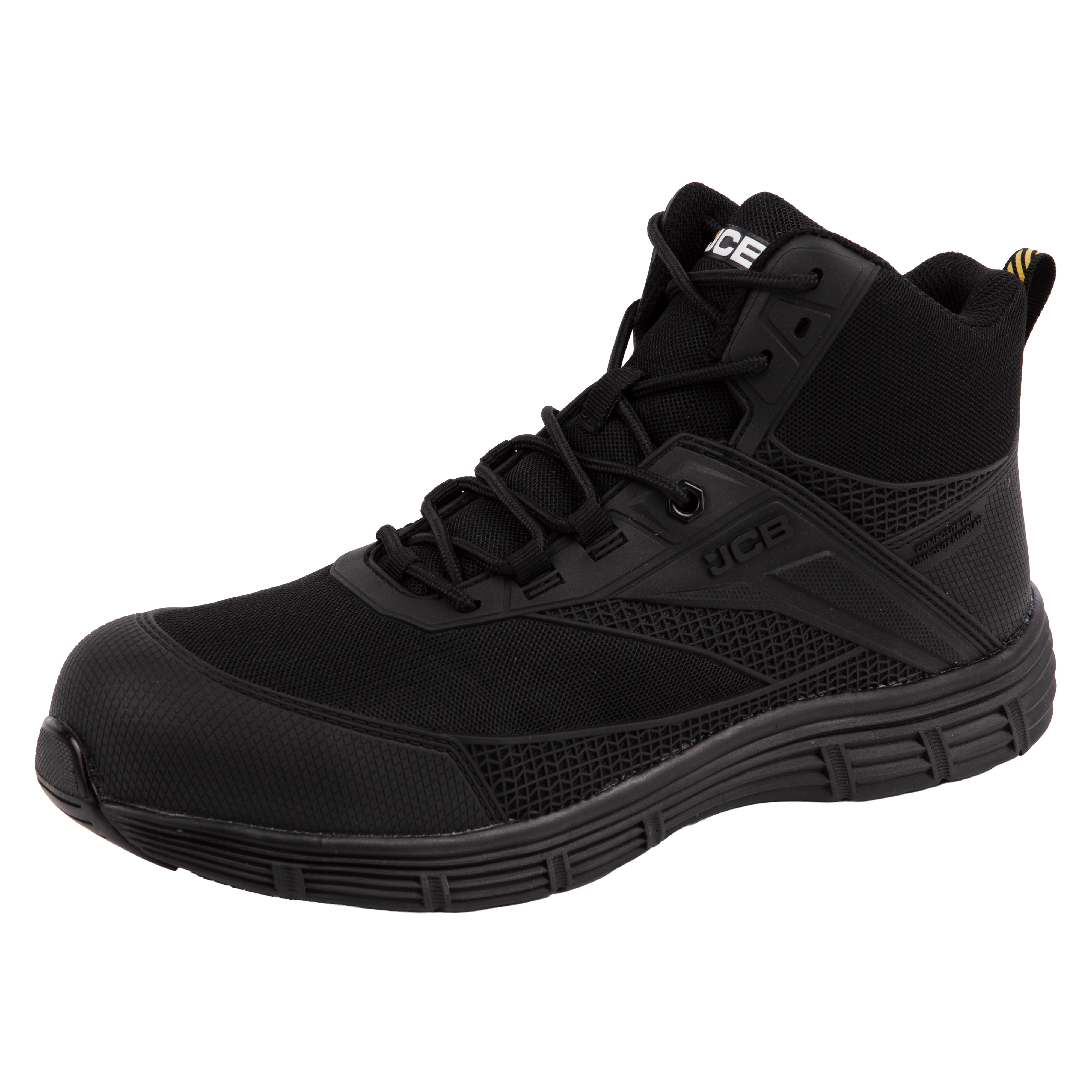 JCB Hydradig 2 Composite Mid Cut S1 PS Safety Boots Black