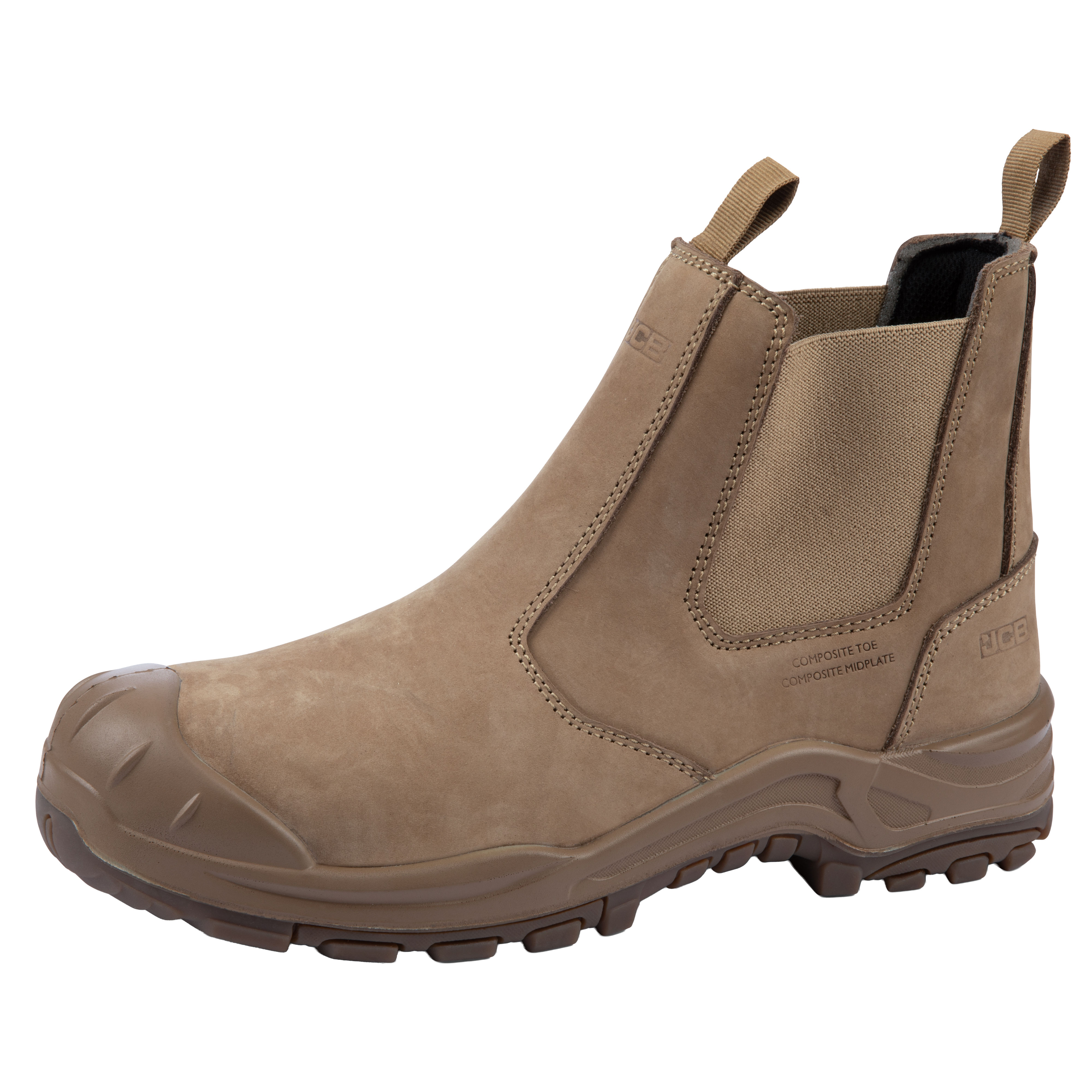 JCB Dealer S3L Safety Boots Stone