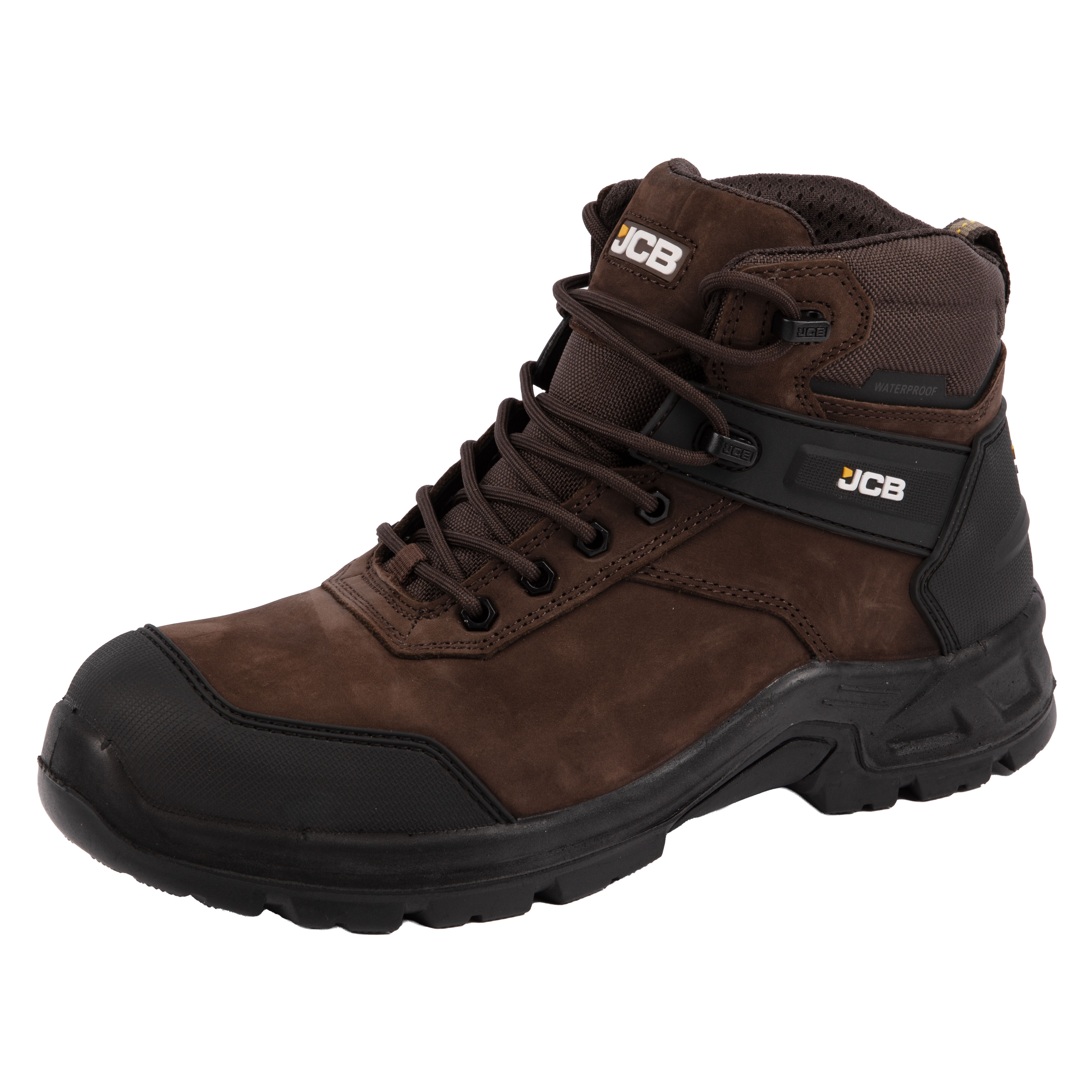 JCB Fastrac S7S Safety Boots Brown