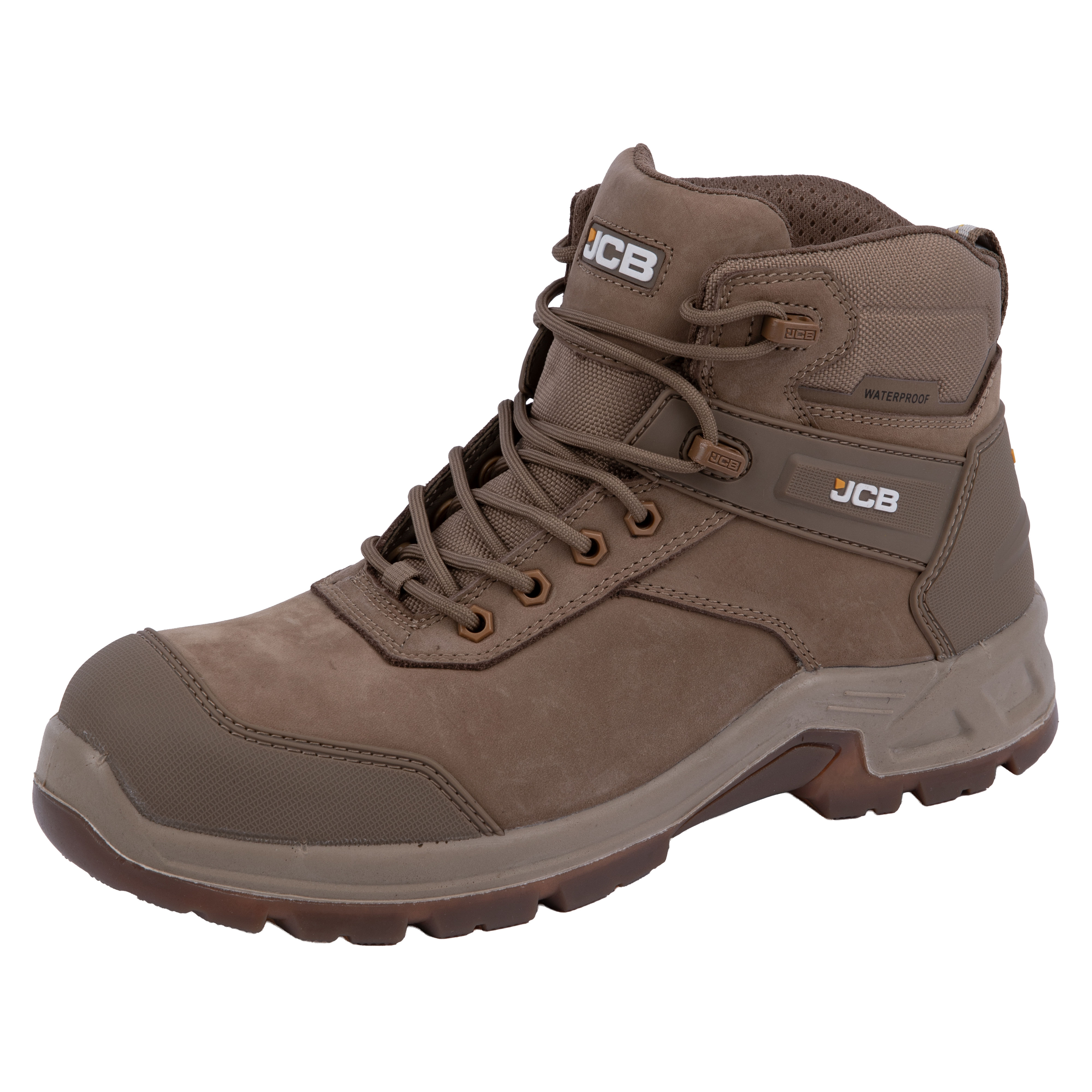 JCB Fastrac S7S Safety Boots Stone