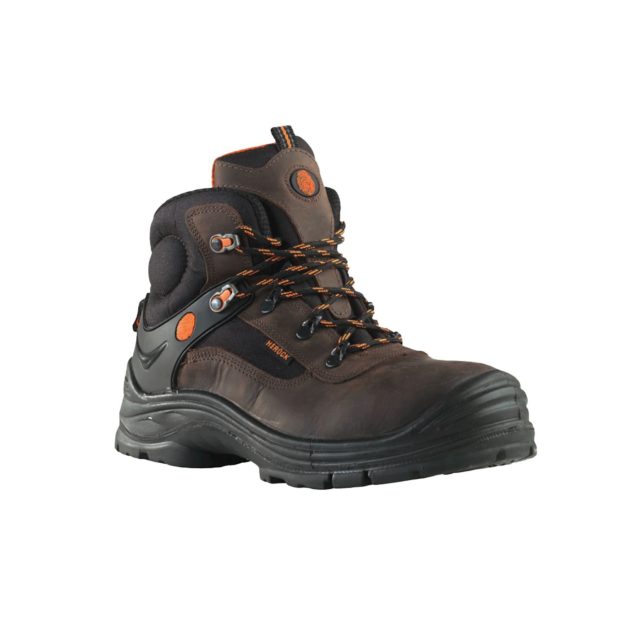 Herock Magnus S3 Safety Boots Brown