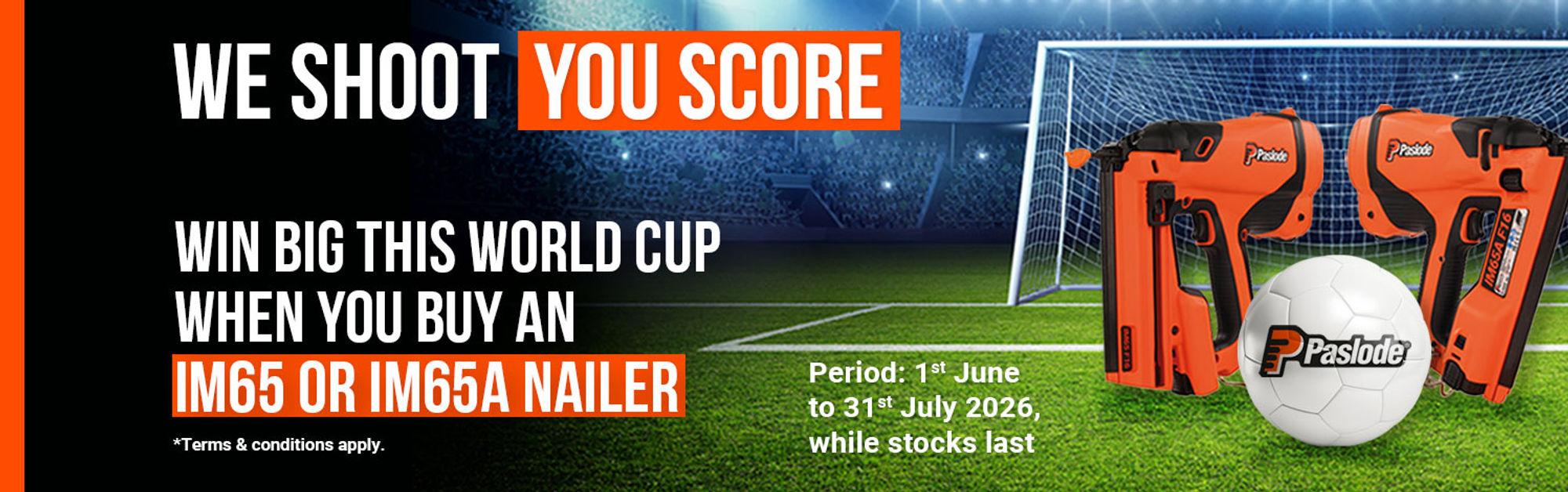 Paslode World Cup Competition