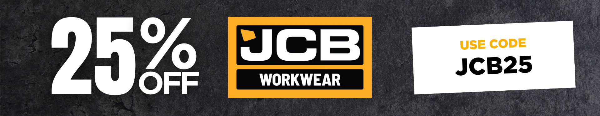 JCB 25% Off
